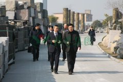 区向导考察团莅临欧博abg集团检查指导事情