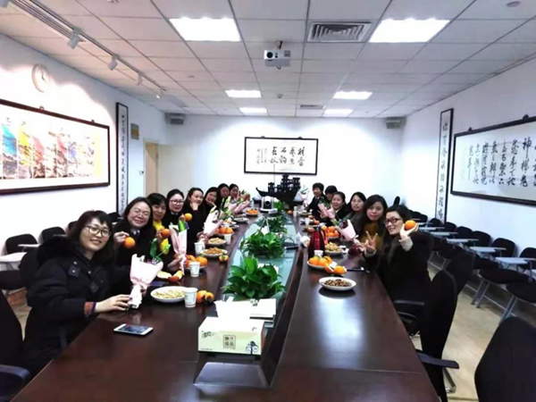 欧博abg女神欢度第109个三八国际妇女节