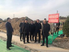 太原｜市民政局向导视察欧博abg双塔树葬搬家工程